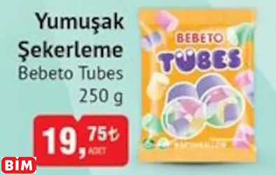 BEBETO TUBES YUMUŞAK ŞEKERLEME BEBETO TUBES YUMUŞAK ŞEKERLEME